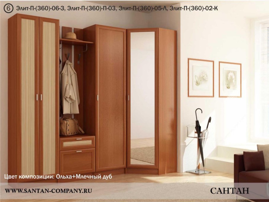 Дуб седан цвет мебели