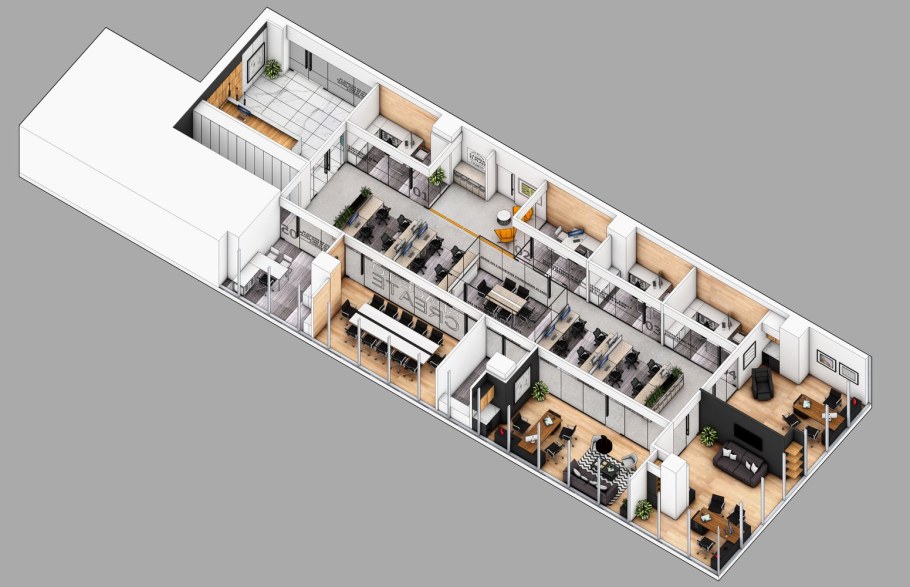 Планировка в архикад 3д