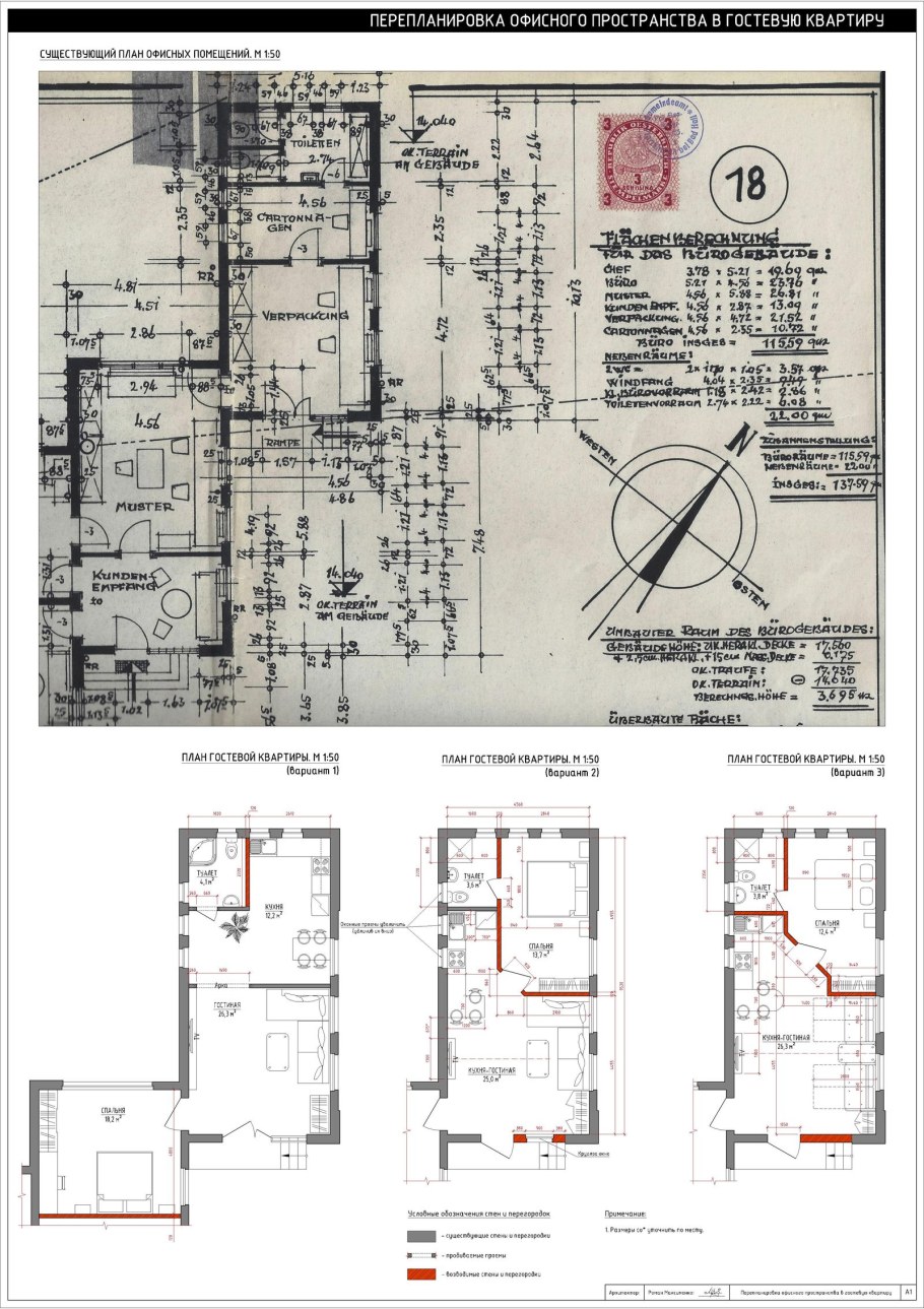 Согласование перепланировки в нежилом помещении