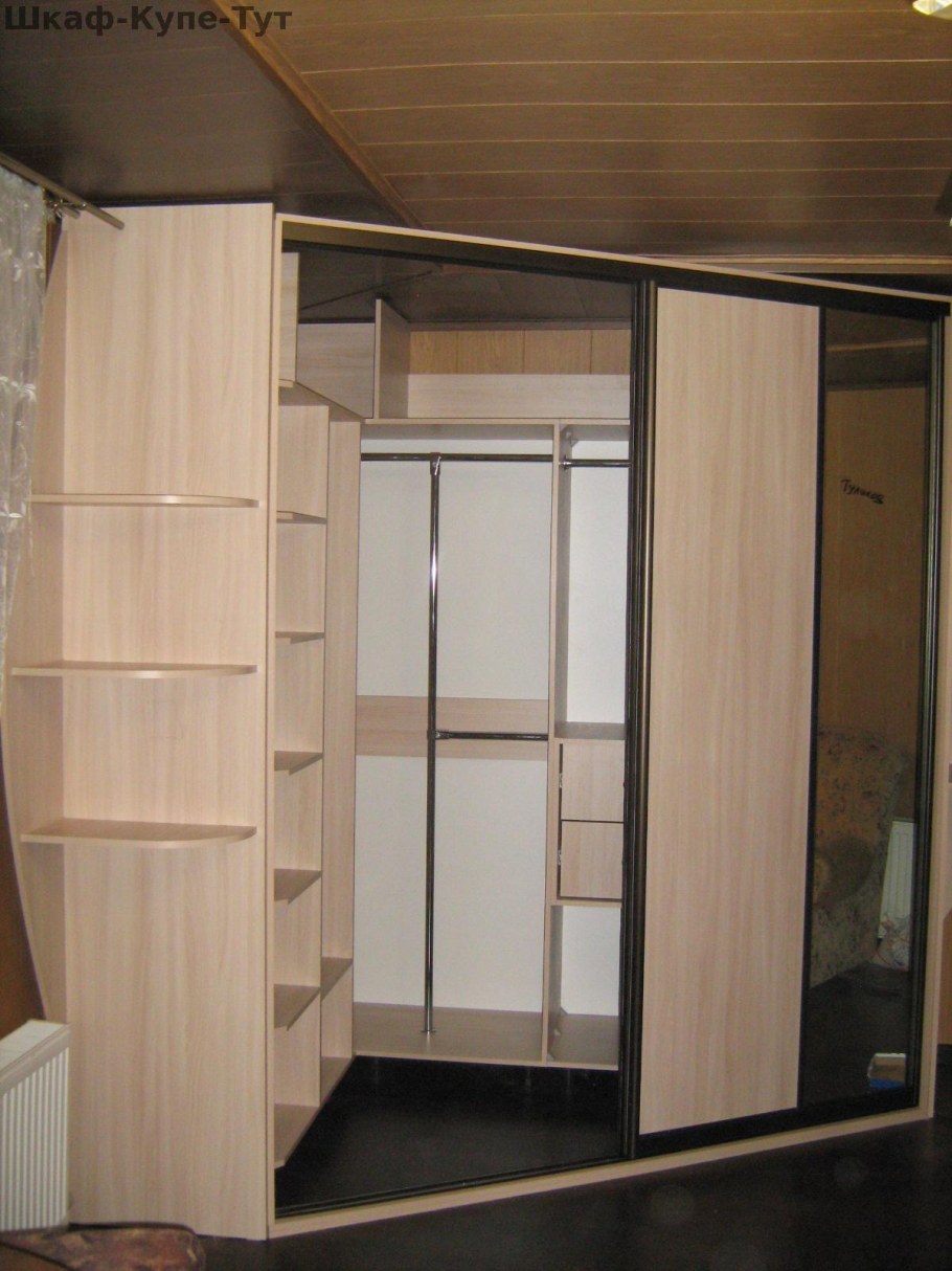 Шкаф купе наискосок
