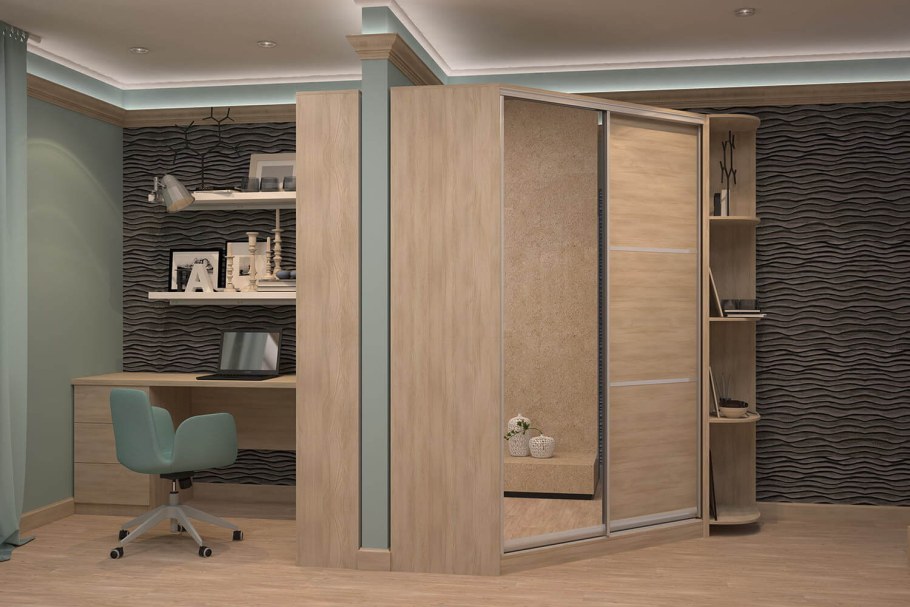 Шкаф купе Анна угловой 1450 х 1450 х 2200