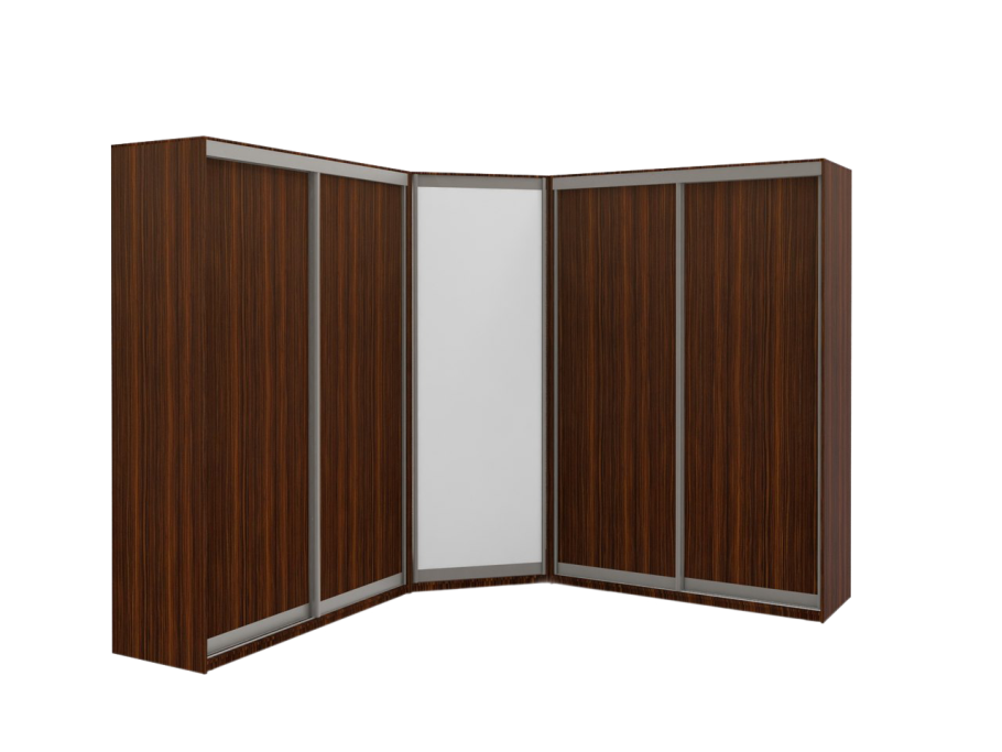 Угловой шкаф-купе в прихожую