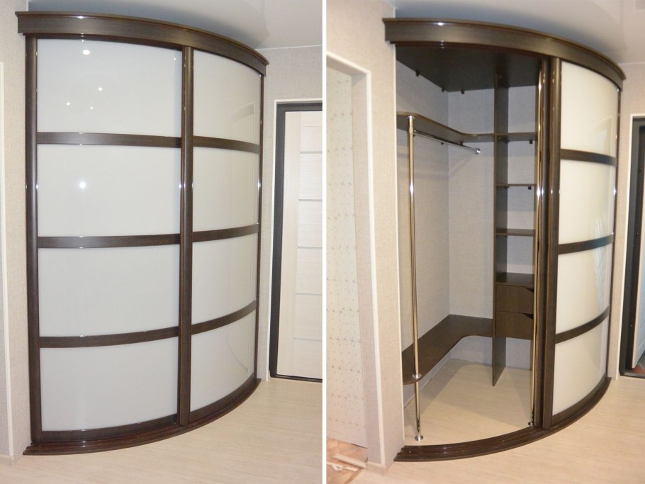 Асимметричный шкаф-купе Радион-2