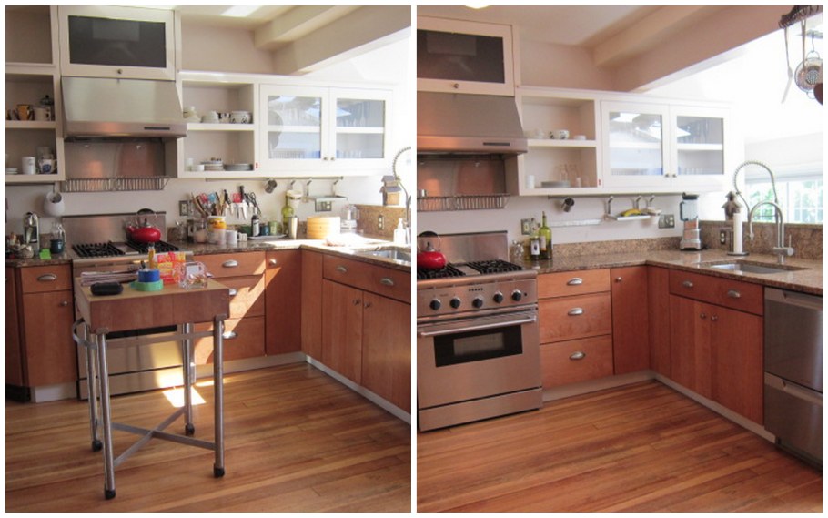 Интерьер комнаты до и после