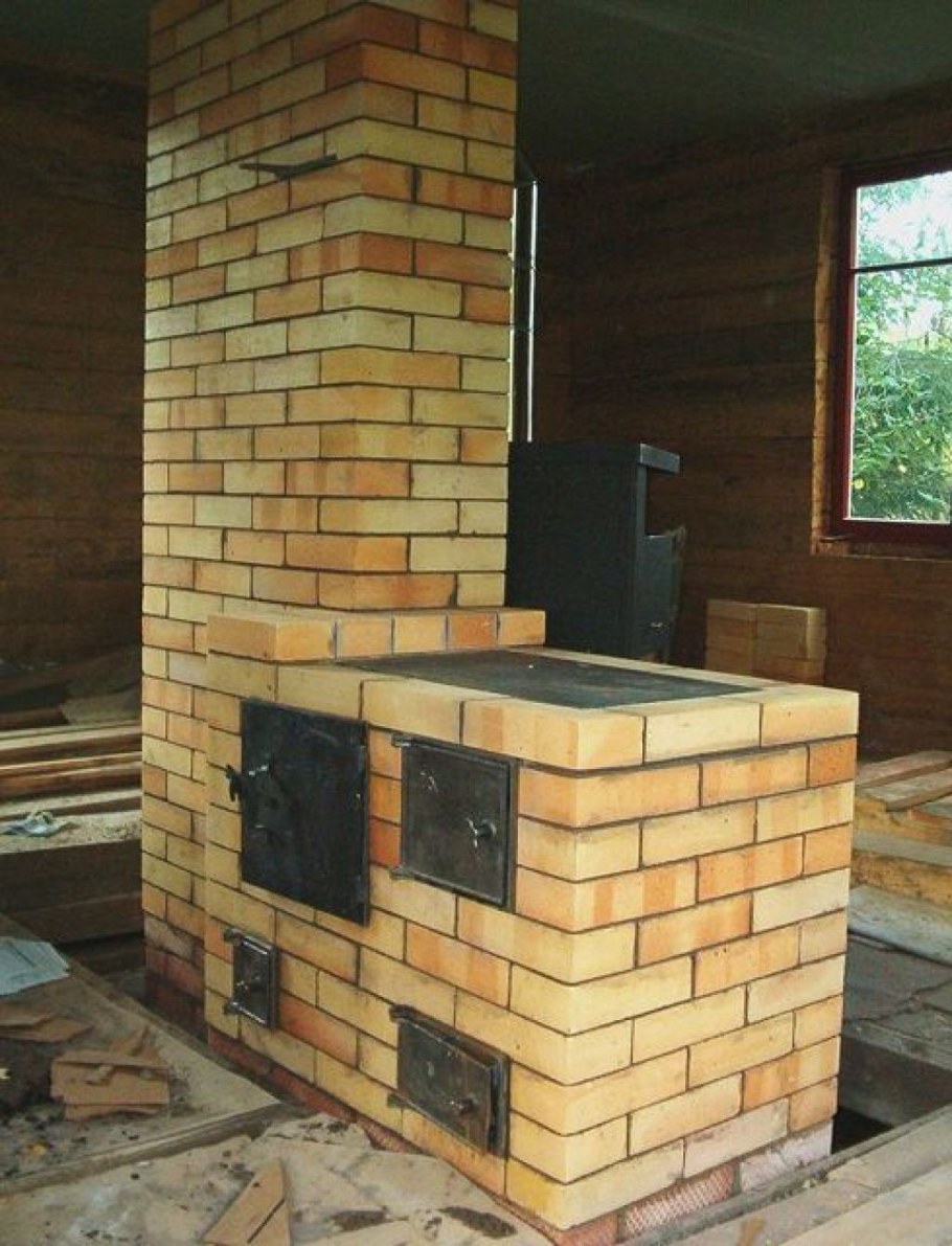 Печь отопительная кирпичная 500х1250