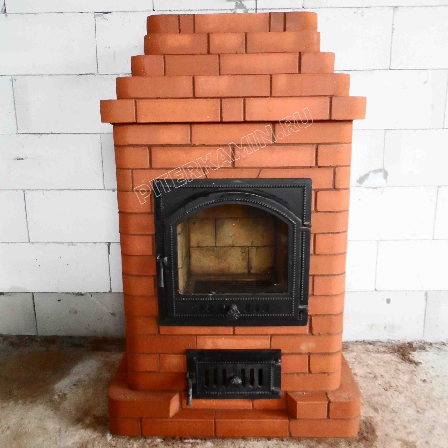 Rocket Stove из кирпича