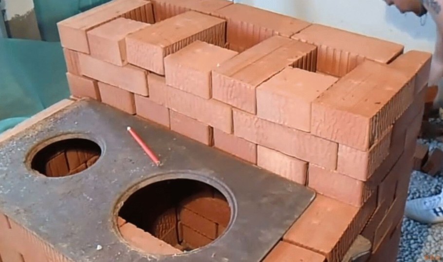 Финская уличная печь варочная печь