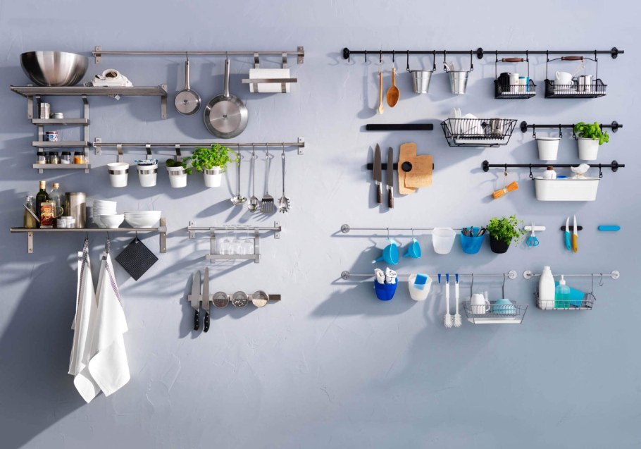 Рейлинговая система для кухни икеа