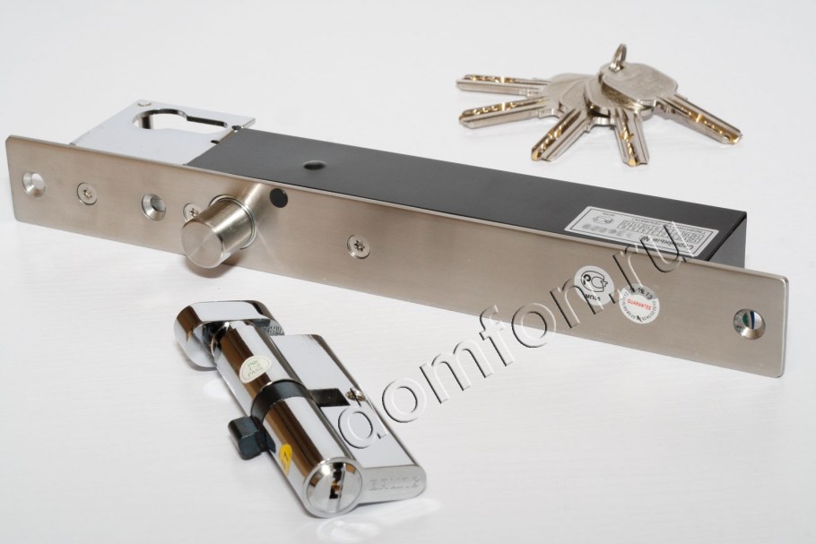 Защелка на калитку НОЭЗ ЗК-230-S черный матовый