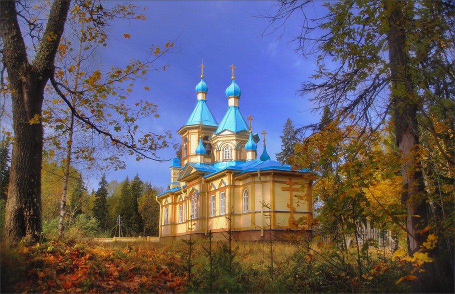 Остров Валаам Гефсиманский скит