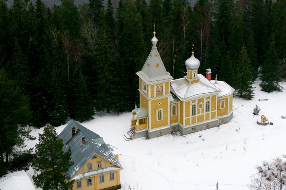 На Предтеченском скиту Валаамского монастыря