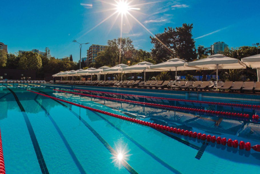 Отель Дельфин Сочи бассейн
