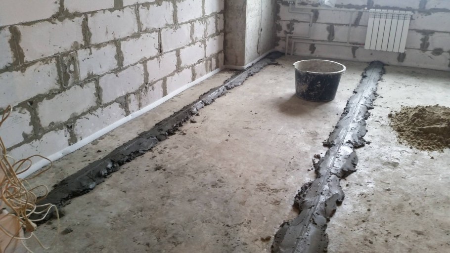 Подготовка основания пола