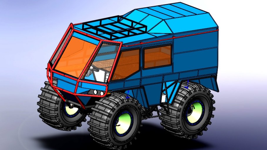 Рама Буран длинная чертежи снегохода