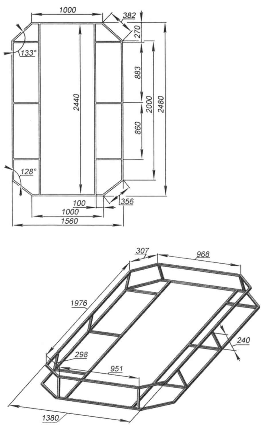 Гусеничный вездеход Мишутка чертежи