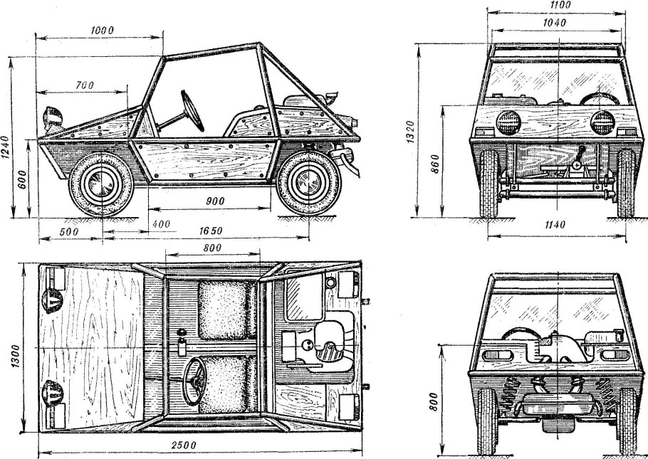 БТР 70 габариты