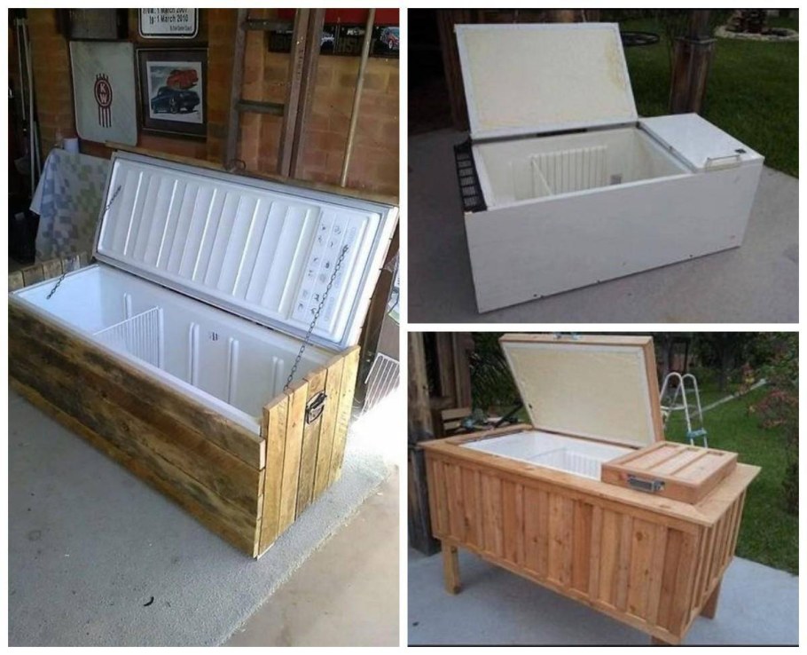 Из старого холодильника