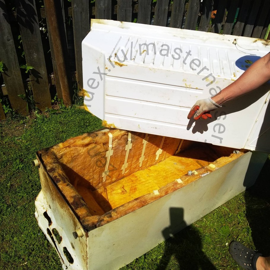 Коптильня из старого холодильника