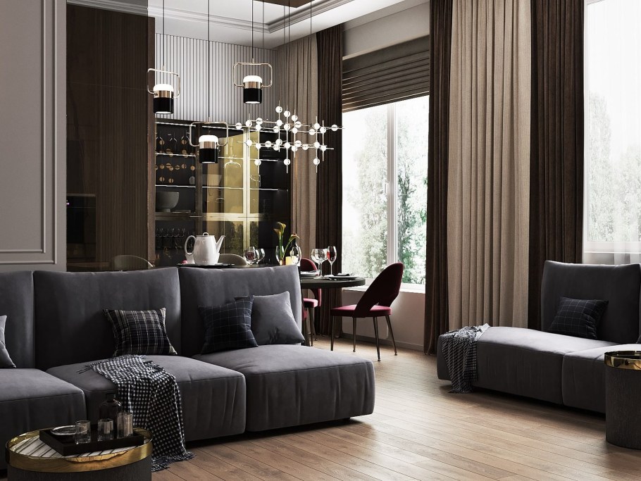 Дизайн проект квартиры в ЗИЛАРТ