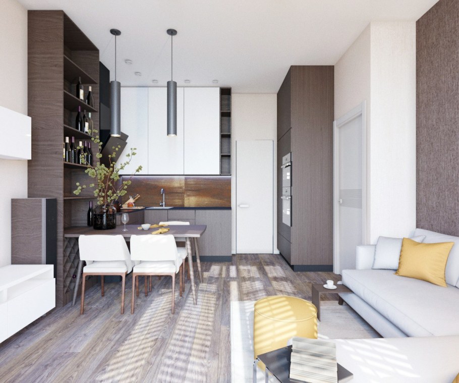 Квартира в ЗИЛАРТ интерьер