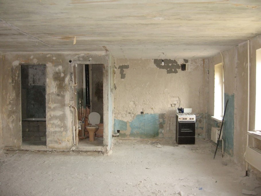 Перепланировка стен в хрущевке