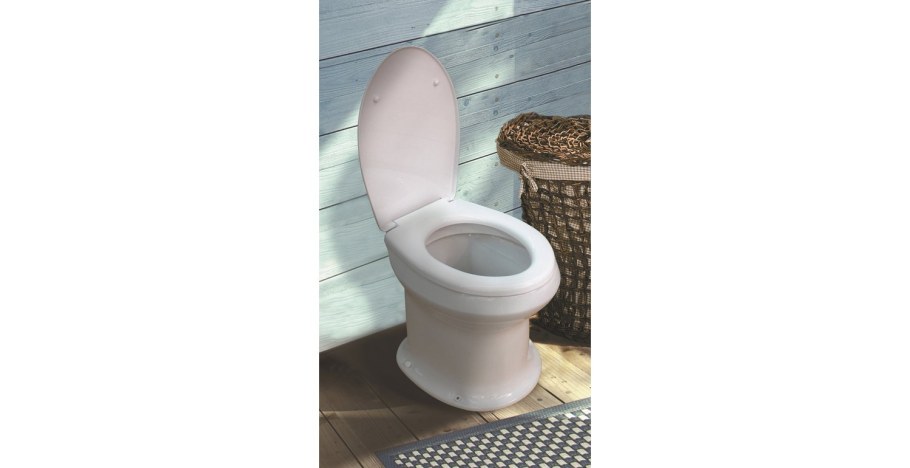 Унитаз Оскольская керамика дачный 46901100002 с сиденьем