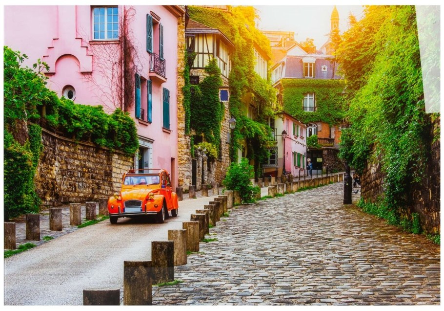 Франция Париж улочки