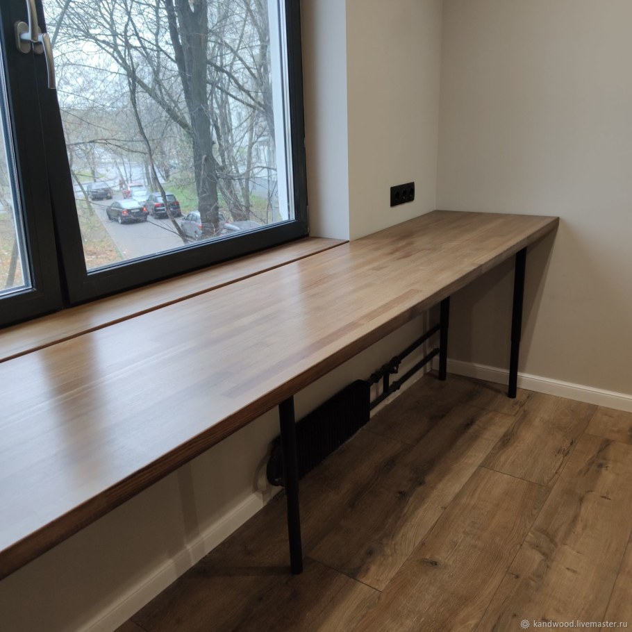 Подоконник из столешницы