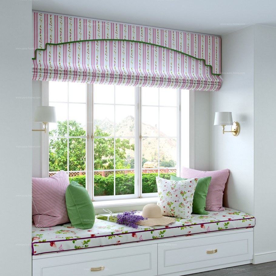 Декор окна в детской