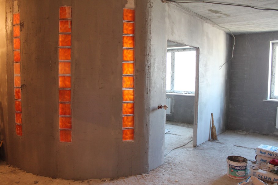 Штукатурка стен в новостройке