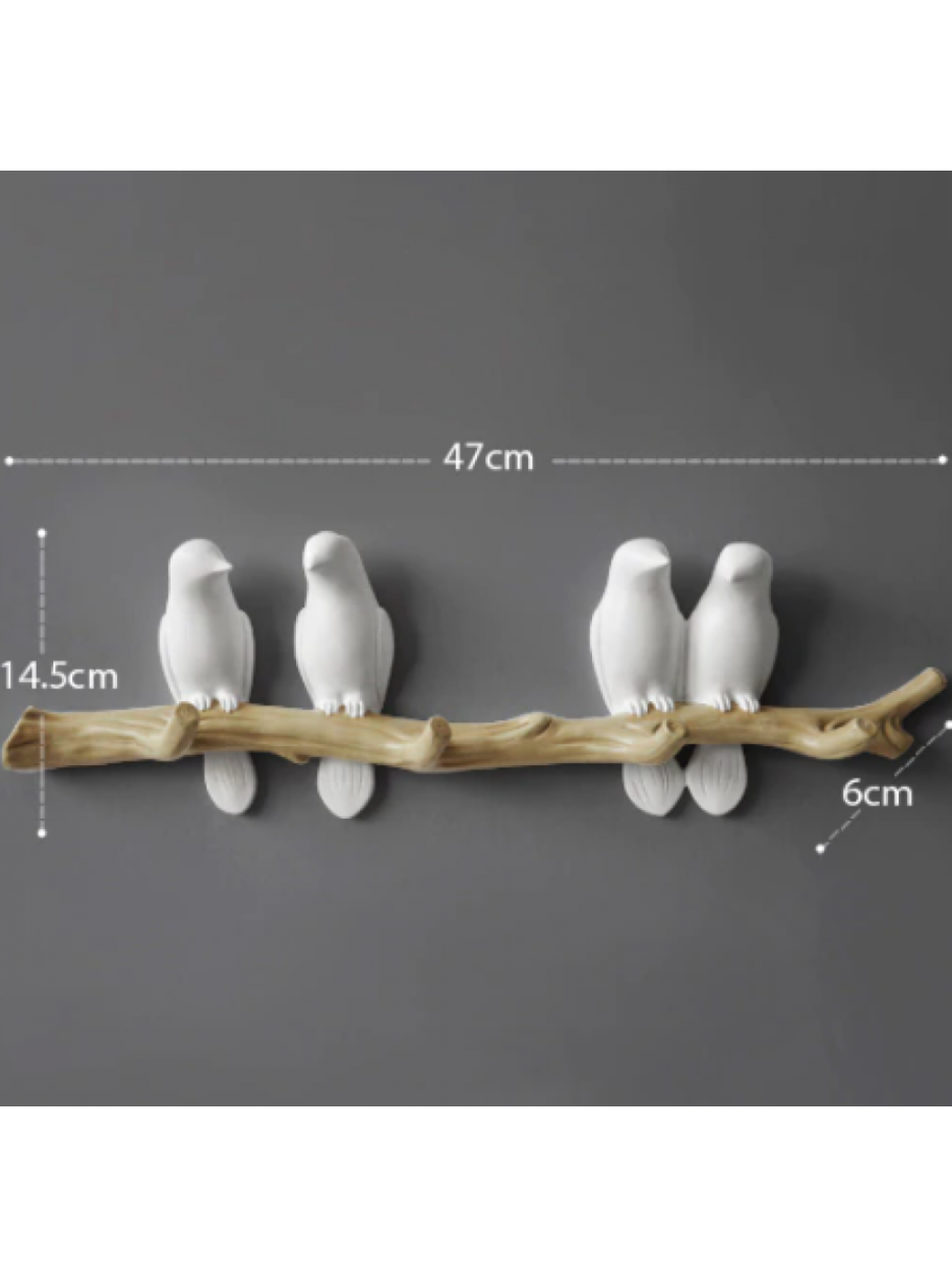 Наклейки на стену птицы