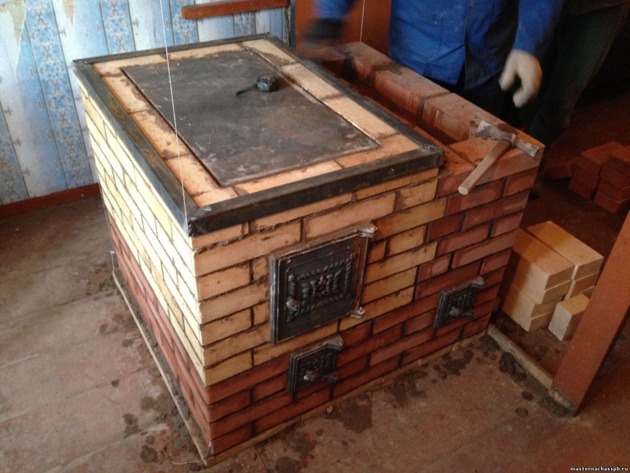 Кирпичная печь 1х1м