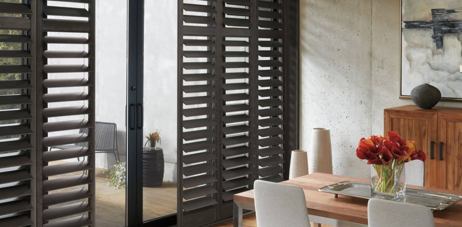 Ставни в интерьере