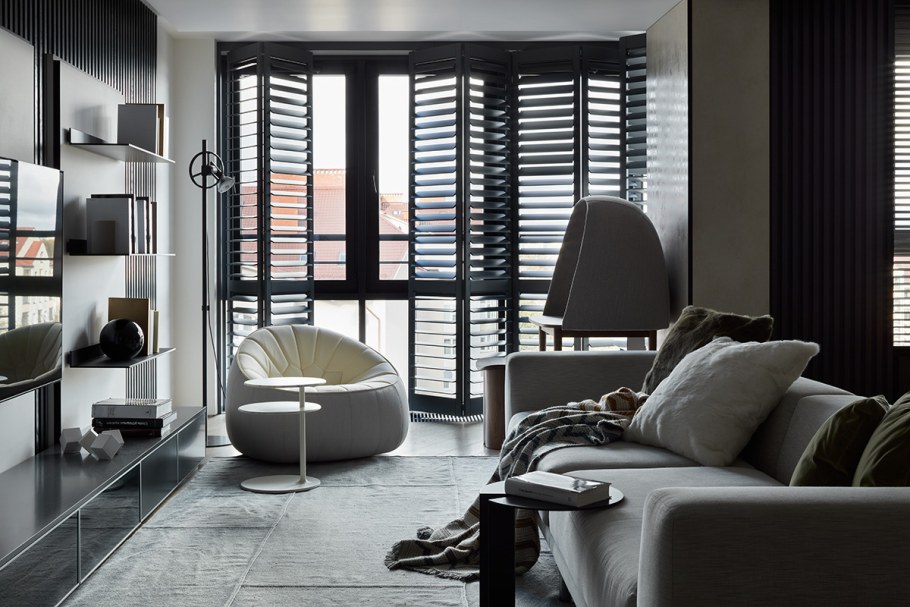 Шаттерсы французские окна