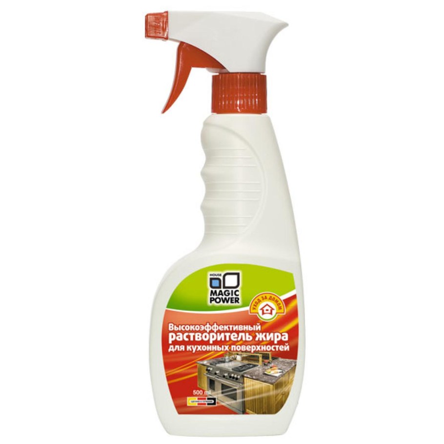 Растворитель жира для кухонных поверхностей 500 мл. Magic Power MP-021