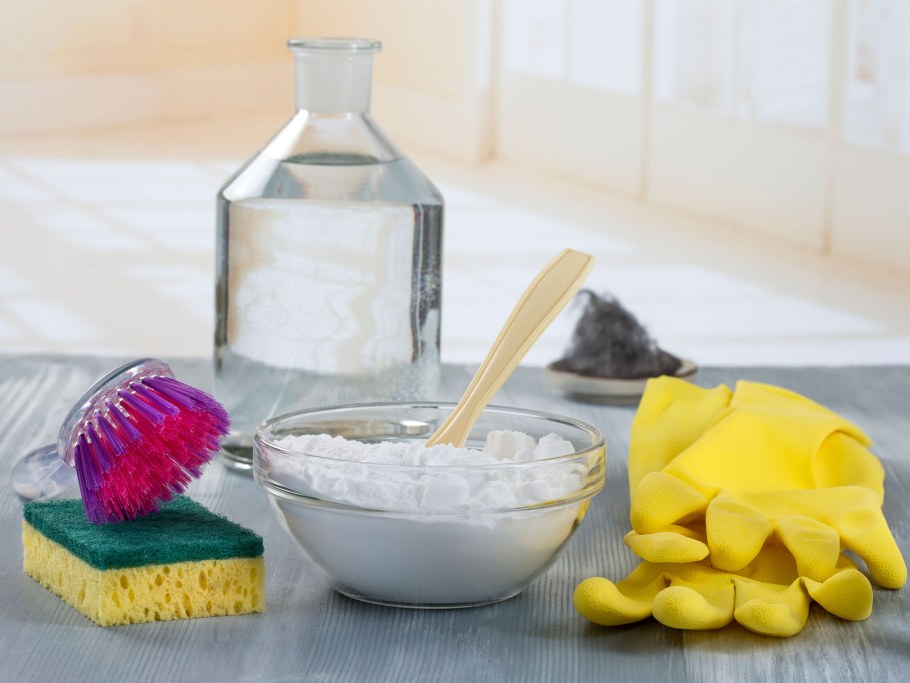 Помыть кухонный гарнитур от жира