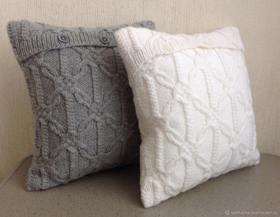 Наволочка на подушку крючком