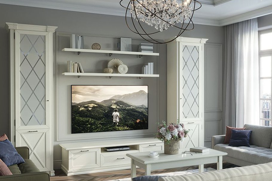 Ангстрем Изотта гостиная белая