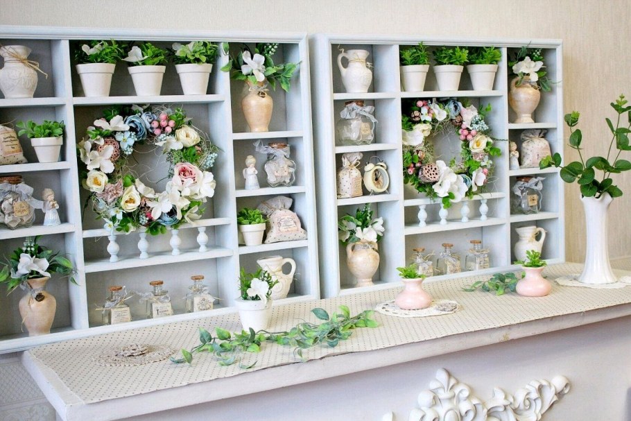 Стеллаж в стиле Прованс