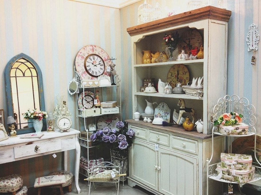 Декор мебели в стиле Прованс