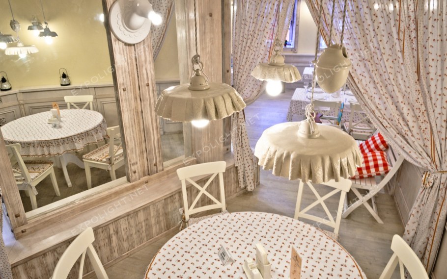 Интерьер кафе в стиле Прованс