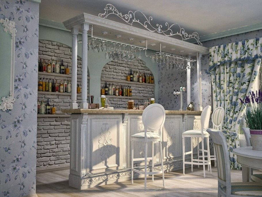 Кафе в стиле Прованс