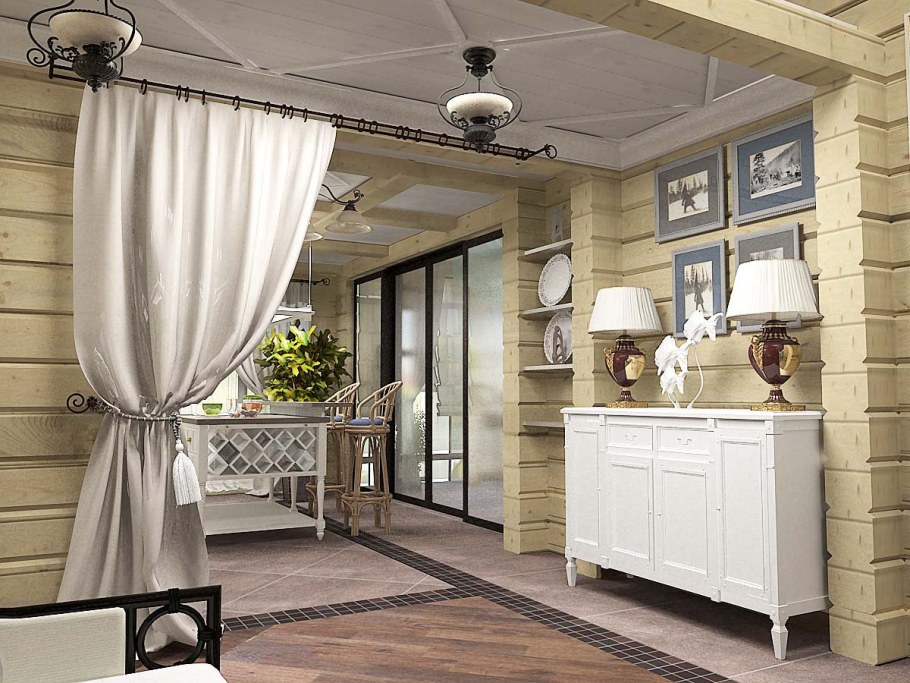 Фазенда кухня в стиле Прованс