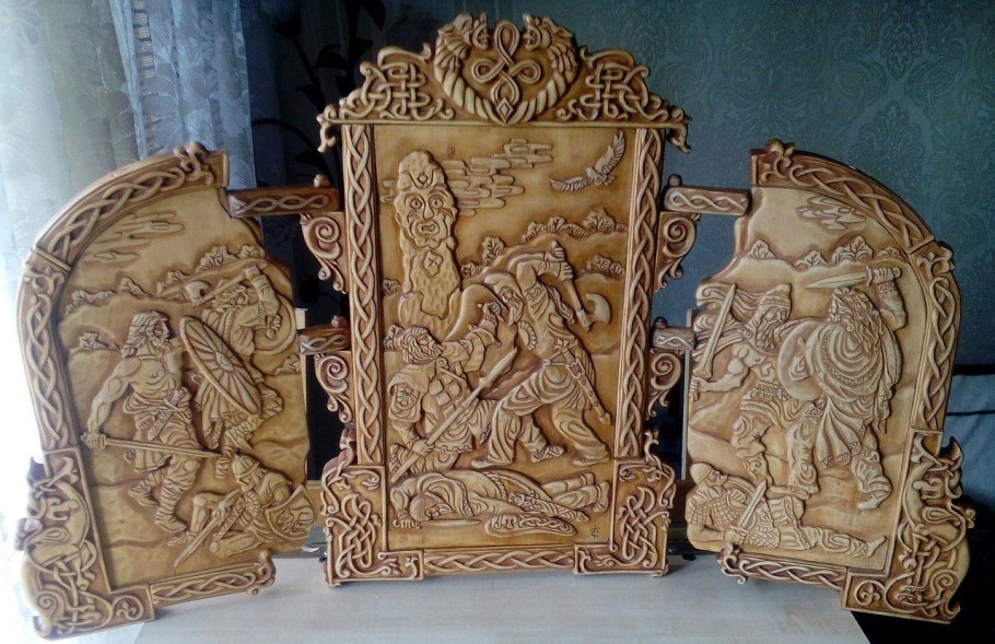 Авторская резьба по дереву