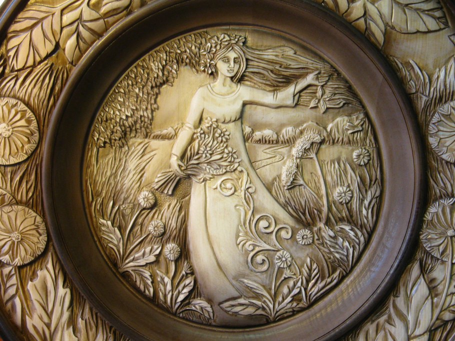 Ветковская резьба по дереву