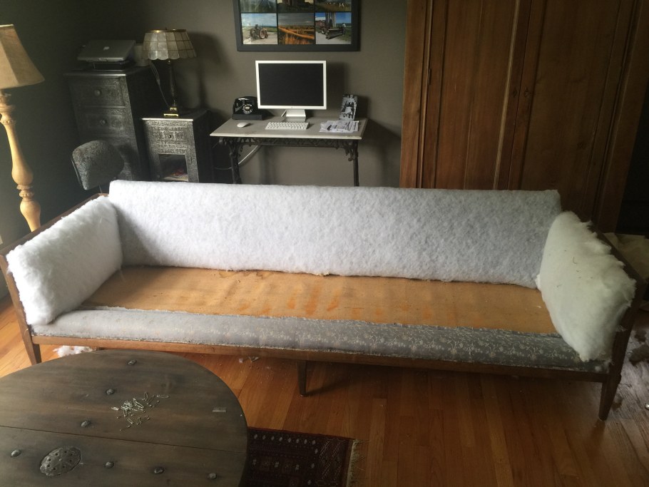 Старый диван переделка
