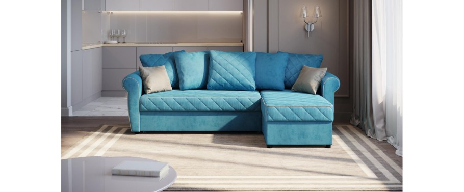 Диван угловой еврокнижка Барселона 118