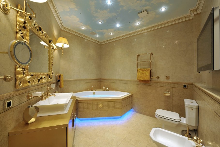 Евроремонт ванна квартира