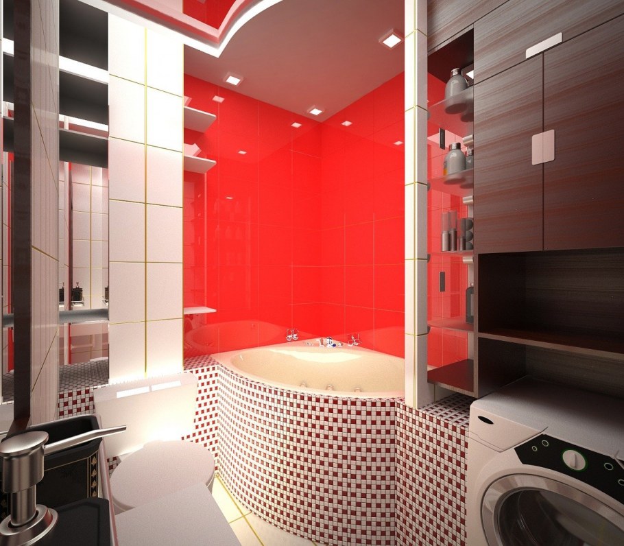 Евроремонт ванной комнаты