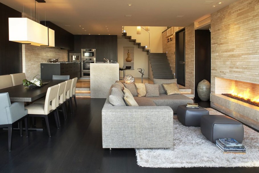 Красивый современный интерьер квартиры